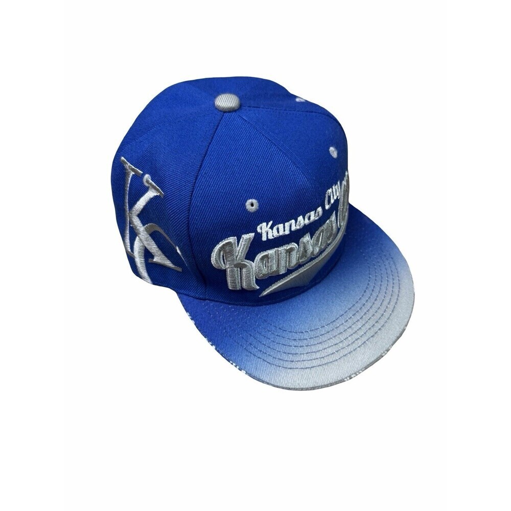 Kansas City Hat Cap Mens Leader of the Game Snapback Blue Royals RARE - Picture 10 of 10